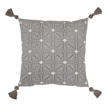 Load image into Gallery viewer, Chia Grey/Natural Large Cushion Cover
