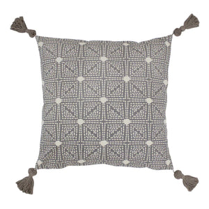 Chia Grey/Natural Large Cushion Cover