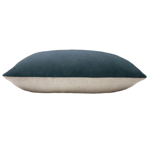 Contra Slate Blue Filled Bolster Cushion