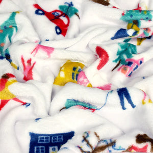 Christmas Together Fleece Throw