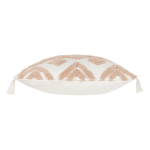 Dharma Beige Tufted Cushion Cover - Natural