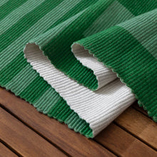 Load image into Gallery viewer, Deck Stripe Printed Indoor/Outdoor Outdoor Rug - Green

