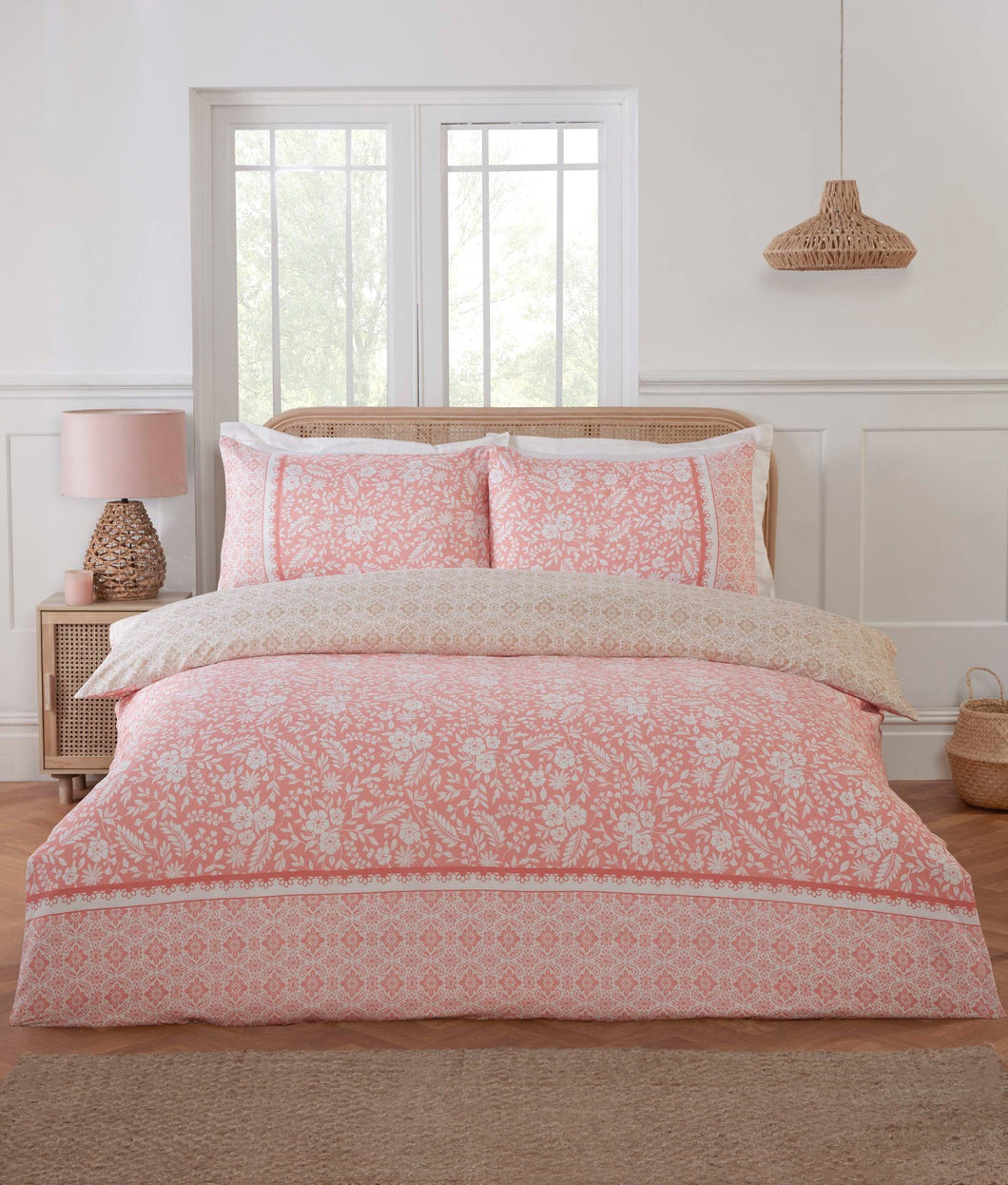 Eleanor Duvet Set - Pink