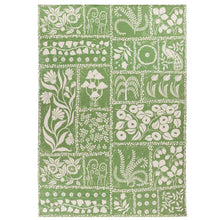 Load image into Gallery viewer, Forage Garden Outdoor Washable Rug Sage
