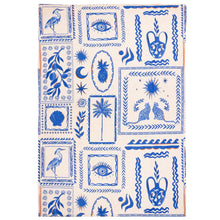 Load image into Gallery viewer, Frieze Outdoor Washable Rug Blue
