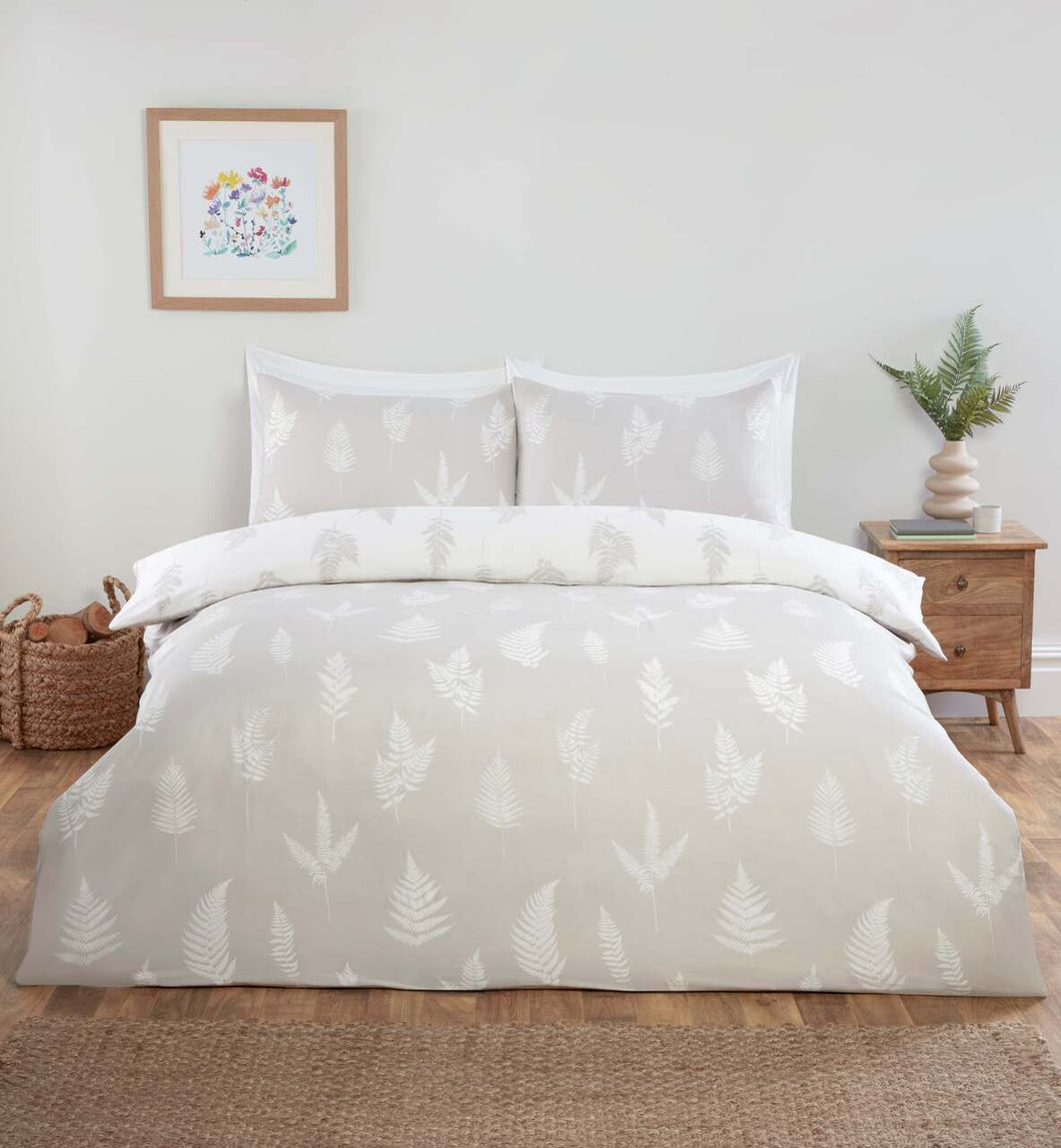 Fern Duvet Cover and Fitted Sheet Set