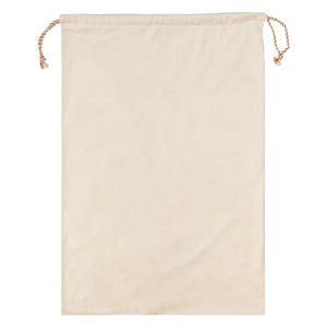 Gretel Printed Velvet Xmas Sack Cloud dust/Ginger