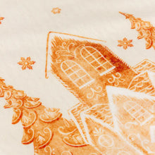 Load image into Gallery viewer, Gretel Printed Velvet Xmas Stocking Cloud dust/Ginger
