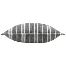 Load image into Gallery viewer, Hebble Striped Cushion - Black
