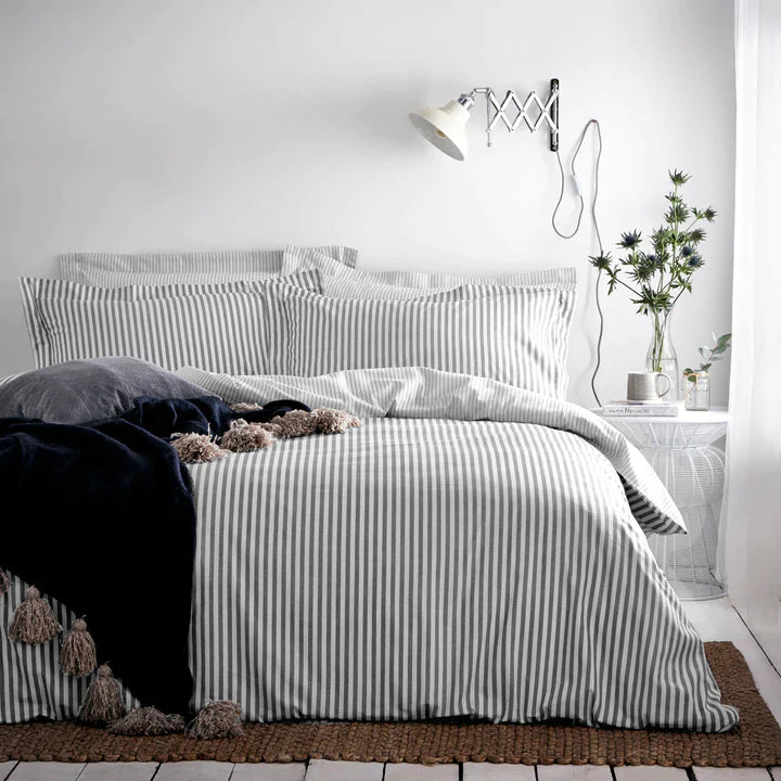 Hebden Grey Duvet Set