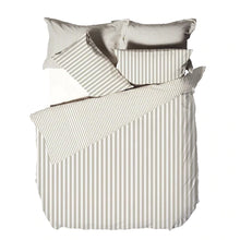 Load image into Gallery viewer, Hebden Natural Duvet Set
