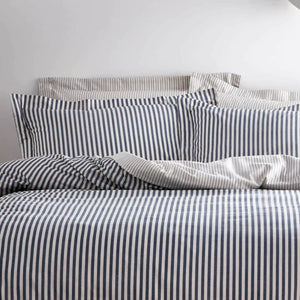 Hebden Navy/Grey Duvet Set
