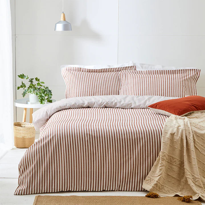 Hebden Pecan Duvet Set