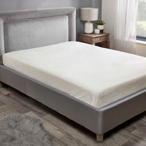 Teddy Fleece Fitted Sheet - Cream