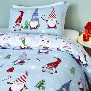 Gnome For Christmas Duvet Set - Double size