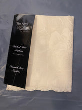 Load image into Gallery viewer, Damask Rose Cream Napkins (Pack of 4)

