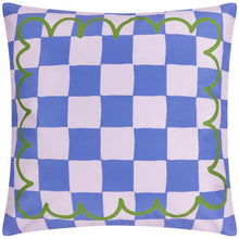 Load image into Gallery viewer, Lemons Outdoor Filled Cushion Blue
