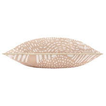 Load image into Gallery viewer, Nola Abstract Piped Cushion Cover - Oat
