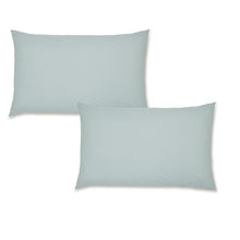 Load image into Gallery viewer, Easy Iron Percale Pillowcase Pair - Duck Egg
