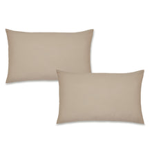 Load image into Gallery viewer, Easy Iron Percale Pillowcase Pair - Natural
