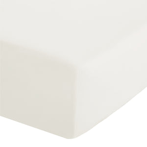 Easy Iron Percale Fitted Sheet - Cream