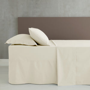 Easy Iron Percale Fitted Sheet - Cream