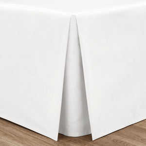 Easy Iron Percale Base Valance Sheet - White