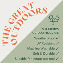 Load image into Gallery viewer, Vinea Outdoor Washable Rug Green
