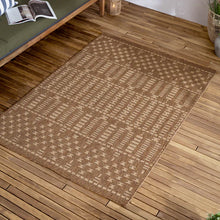 Load image into Gallery viewer, Seagrove Jute Effect Indoor/Outdoor Rug Natural
