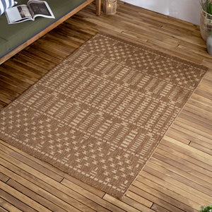 Seagrove Jute Effect Indoor/Outdoor Rug Natural