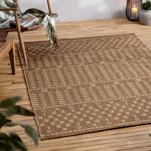Seagrove Jute Effect Indoor/Outdoor Rug Natural