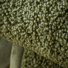 Load image into Gallery viewer, So Soft Velvet Boucle Throw - Olive Green
