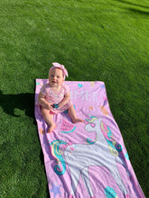 Load image into Gallery viewer, Summer Unicorn Beach Towel
