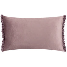 Load image into Gallery viewer, Tilly Velvet Bolster Cushion - Heather/Smoke
