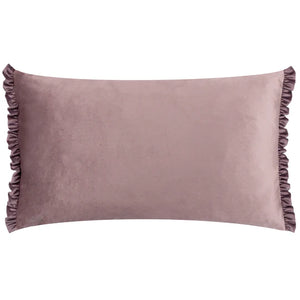 Tilly Velvet Bolster Cushion - Heather/Smoke