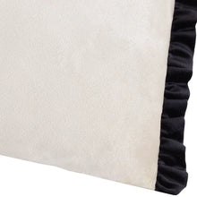 Load image into Gallery viewer, Tilly Velvet Bolster Cushion - Lace/Black
