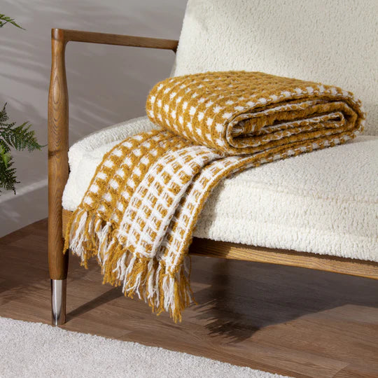 Toasty Throw - Ochre