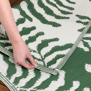 Tocorico Outdoor 100% Recycled Rug Green