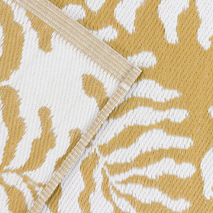 Tocorico Outdoor 100% Recycled Rug Mustard