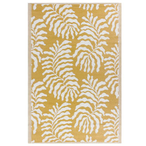 Tocorico Outdoor 100% Recycled Rug Mustard