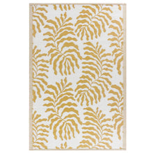 Load image into Gallery viewer, Tocorico Outdoor 100% Recycled Rug Mustard
