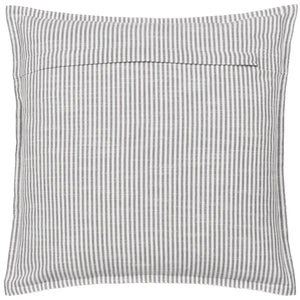 Truro Stripe Reversible Cushion - Grey