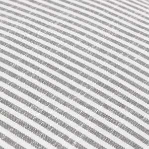 Truro Stripe Reversible Cushion - Grey