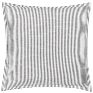 Truro Stripe Reversible Cushion - Grey