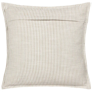 Truro Stripe Reversible Cushion - Natural