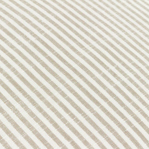 Truro Stripe Reversible Cushion - Natural