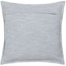 Load image into Gallery viewer, Truro Stripe Reversible Cushion - Skyline
