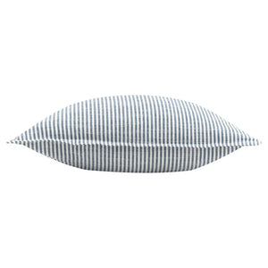 Truro Stripe Reversible Cushion - Skyline