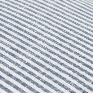 Truro Stripe Reversible Cushion - Skyline