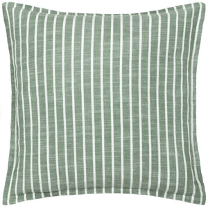 Tala Stripe Reversible Cushion Eucalyptus